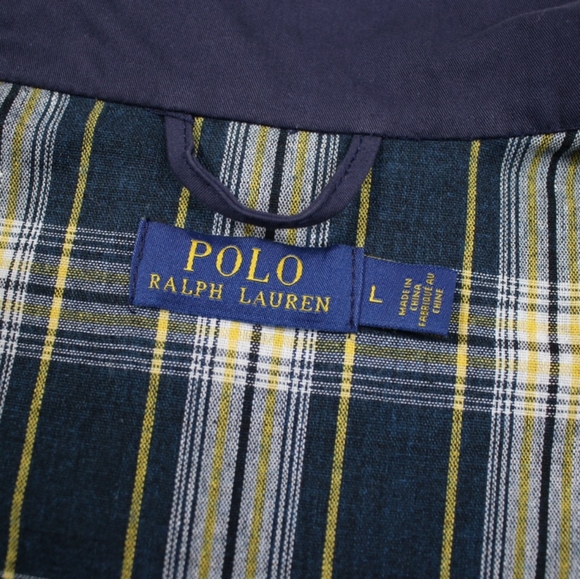 Ralph Lauren Polo Collar Utility Harrington Jacket